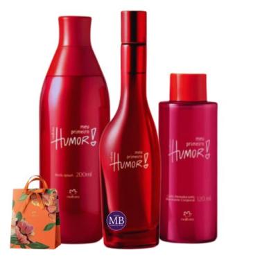 Imagem de Kit Presente Mulher Colônia Meu Primeiro Humor Natura Splash