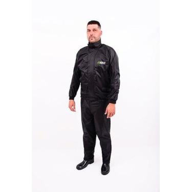 Imagem de Capa de Chuva Impermeável Nylon Vertice Moto Conjunto Proteção Motocic