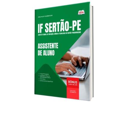 Imagem de Apostila IF Sertão PE - Assistente de Aluno - Apostilas Opção
