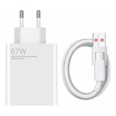 Imagem de Carregador Turbo 67w Tipoc Compativel Com Xiaomi Redmi 9T 10T 11T 12T 