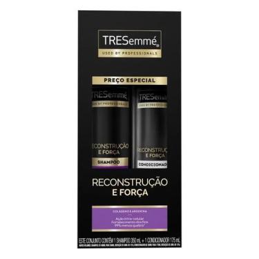 Imagem de Kit Tresemme Sh 350ml + Cond 175ml Reconstrução e Força - Tresemmé