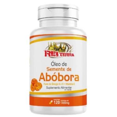 Imagem de Óleo De Semente De Abóbora 1400mg 120 Cápsulas - Rei Terra
