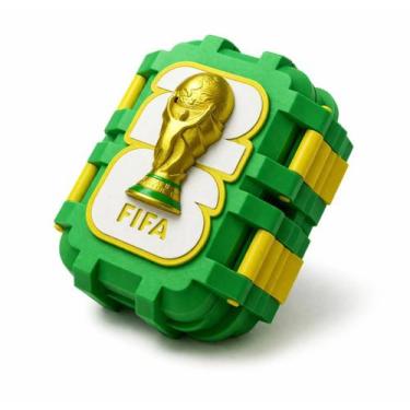 Imagem de Caixa Guardar Figurinha Álbum Copa do Mundo Coleção Brasil - The Drink