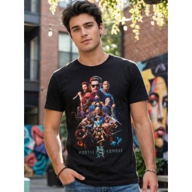 Imagem de Camiseta Unissex - Especial Cinema - Mortal Kombat 2 - Premium Tamanho