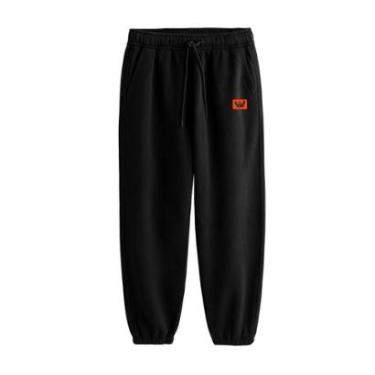 Imagem de Calça de Moletom Masculina Jogger Flanelada Estampada Estilo Casual Urbano-Masculino