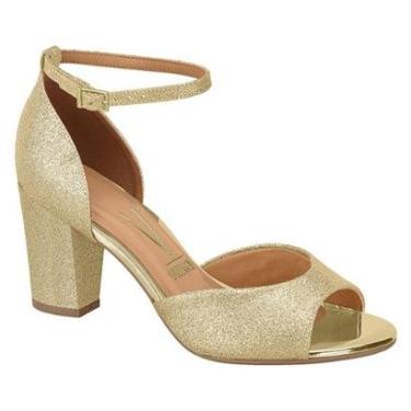 Imagem de Sandalia Vizzano Salto Grosso 6262.406 Gliter-Feminino