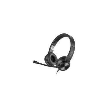 Imagem de Headset com microfone hf1100 multilaser p2 estéreo