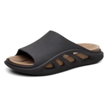 Imagem de Chinelo Papete Masculino Slide Soft Anatômico Confortável-Masculino