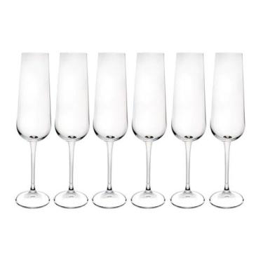 Imagem de Jogo 6 Tacas 220ml Para Champanhe Ardea De Cristal Ecologico - BOHEMIA