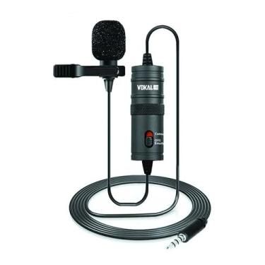 Imagem de Microfone Vokal Lapela Slm10 Smartphone Camera Pc