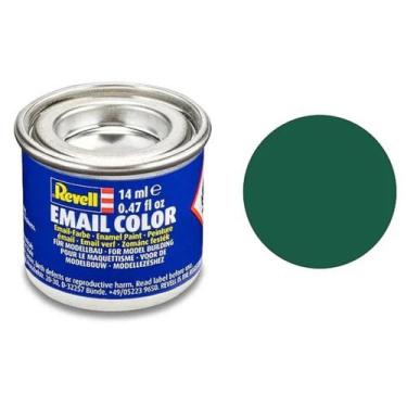 Imagem de Tinta Esmalte Verde Escuro Fosco 14Ml Revell 32139