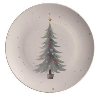 Imagem de Conjunto com 6 Pratos Raso Coup Stoneware Noite de Natal Ø26cm - Porto