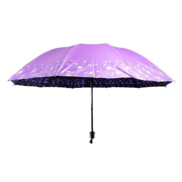Imagem de Guarda Chuva Estampado Contra Vento Cabe Na Bolsa Grande Dobrável Refo