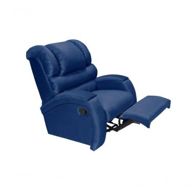 Imagem de Poltrona Reclinável Imperial Zero Wall azul Marinho 375