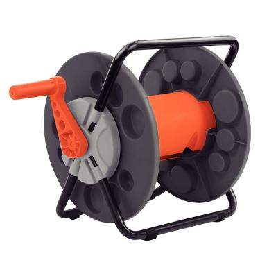 Imagem de Enrolador de Mangueira 55m 1-2'' com Suporte Parede Engates Rápidos e Adaptador Tramontina