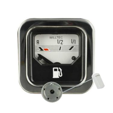 Imagem de Bóia Elétrica + Indicador De Combustível Quadrado Fusca - Garagem Onli