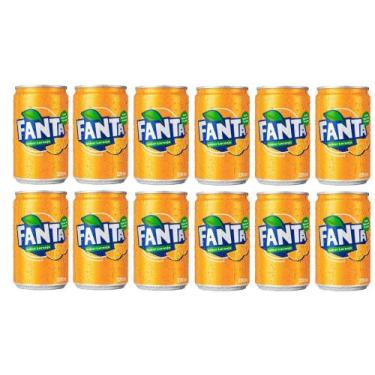 Imagem de Refrigerante Lata Fanta Laranja 12 Unidades - 220ml