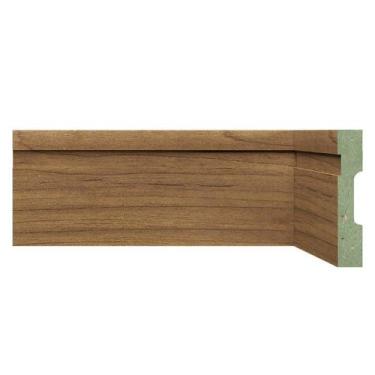 Imagem de Rodapé MDF Frisado 10CMX2,40m 1002 Moldufama Kit 96m