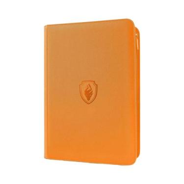 Imagem de Fichário De Cartas Colecionáveis 360 Com 9 Bolsos, Zíper, Capa Premium