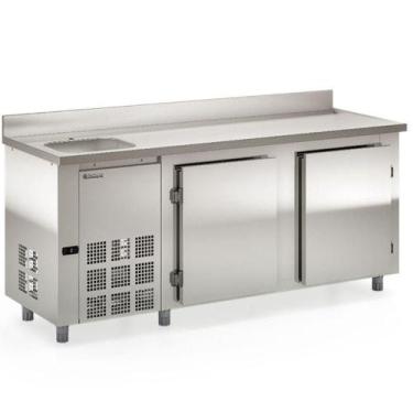Imagem de Balcão de Encosto Balcão Refrigerado Gelopar GBFE200CE 556L 2 Portas I
