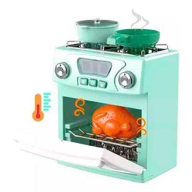 Imagem de Cozinha de Brinquedo Mini Fogão e Forno 2 em 1 A1003-2 - Dorémi