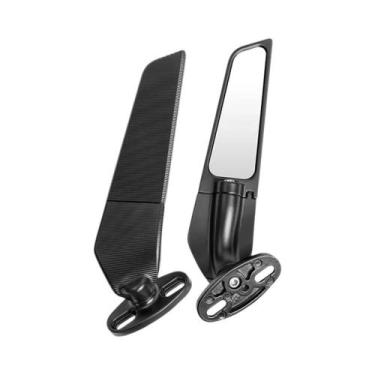 Imagem de Espelhos Retrovisores Ajustáveis Para Motocicletas Honda CBR 650R 650F