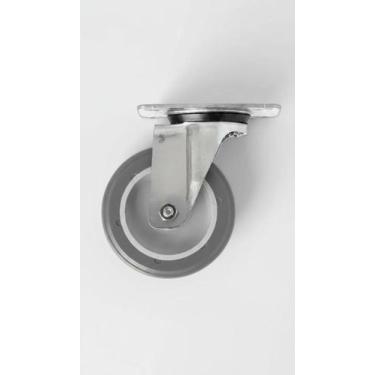 Imagem de Rodízio Giratório PVC 60 Kg 3 Polegadas - Congratulations Store