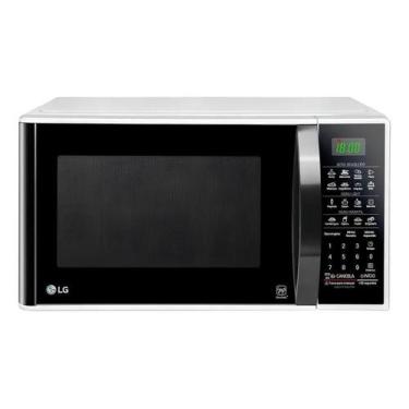 Imagem de Micro-ondas Solo 30 Litros Ms3091bc Branco LG, Preto e Branco, 220V
