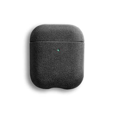 Imagem de Case Capa Camurça Alcantara compatível com AirPods e AirPods 2