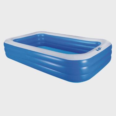 Imagem de Piscina Inflável 540 Litros Retangular Pvc 180 X 140 Cm vg +