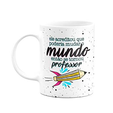 Imagem de Caneca - Professor muda o mundo