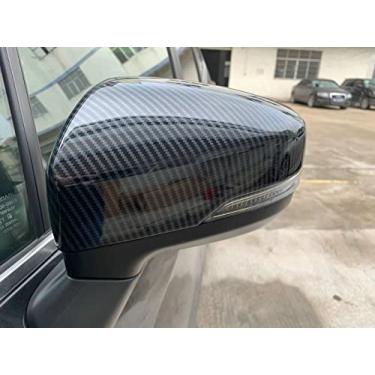 Imagem de GZBFTDH Auto Parts for Subaru Forester 2019 2020 2021 2022 Acessórios de carro, Abs Chrome Porta Retrovisor, Espelho Retrovisor, Acabamento da Capa de Molda de Aa, Placa de Proteção de Arranhão, 2 peças