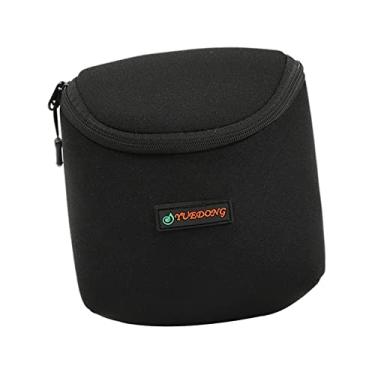 Imagem de Generic Bolsa de bocal de trompete portátil bolsa de nylon absorvente de choque resistente à abrasão 3 peças acolchoada bolsa de bocal trombone para sax alto, bolsa de 3 trompetes