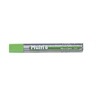 Imagem de Pentel Refil de chumbo multicolorido de 8 mm, verde claro (CH2-K)