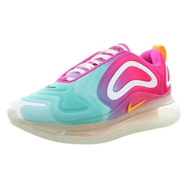 Imagem de Nike Womens Air Max 720 Womens Cj0567-300 Mărimea 5, Teal Tent/University Gold-laser Fuchsia