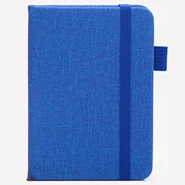 Imagem de A7 mini notebook portátil bloco de notas PU capa diário escrito à mão livro bloco de notas escritório estudante papelaria escolar, A7