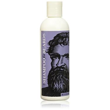 Imagem de (Wild Berry, 240ml) - Ultra Grooming Beard Shampoo & Wash for Beards by Beardsley and Company, Beard Care Products, Wild Berry 240ml