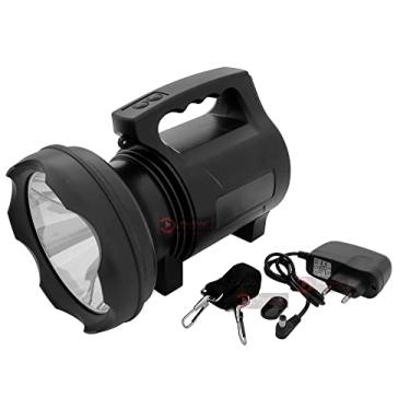 Imagem de Farolete de mão Lanterna Led 50w Sitio Chácara Profissional 1km - Longo Alcance 1000m