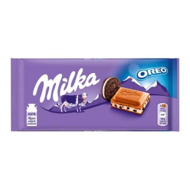Imagem de Barra De Chocolate Oreo 100Gr - Milka - Mondelez