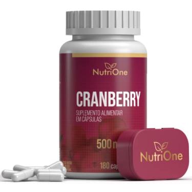 Imagem de Cranberry Concentrado 180 Capsulas 500mg - NutriOne