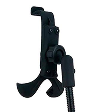 Imagem de C3Tech Suporte para Celular/GPS MH-61C Preto com Carrregador Compatível com Smartphones Rotação de 360° graus