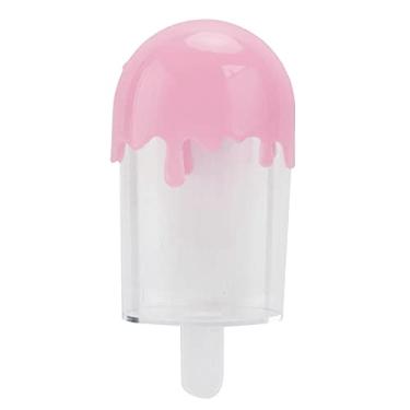 Imagem de OKJHFD 12 PCS forma de sorvete originalidade caixa de doces de casamento, caixas de lembrancinhas para aniversário nupcial, decoração de chá de bebê (11x5cm/4.3x2.0in)(Pink)