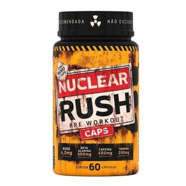 Imagem de Nuclear Rush Caps Pre Workout - 60 Cápsulas - BodyAction-Unissex