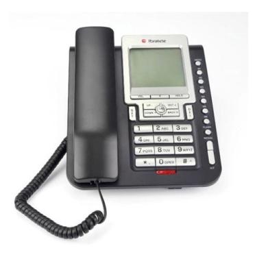 Imagem de Telefone com fio ibratele identificador de chamadas lcd c/ 16 toques