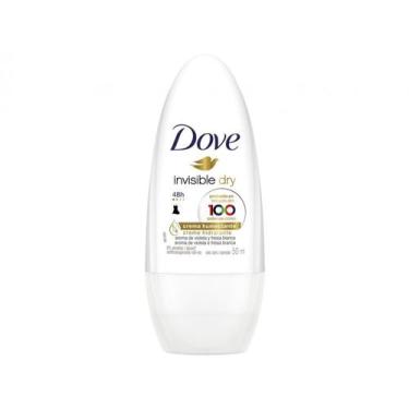 Imagem de Desodorante Roll On Antitranspirante Unissex - Dove Invisible Dry 50ml