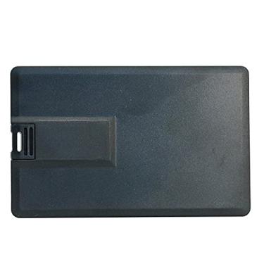 Imagem de Pen Drive USB em forma de cartão de 128 GB, unidades USB cartão de memória, pen drive USB 2.0, pen drive, pen drive, armazenamento de data, flash, pendrive, pendrive, pendrive (Preto)