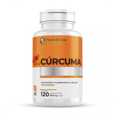 Imagem de Cúrcuma 500 mg 120 Cápsulas Açafrão Tumérico Açafrão Índia
