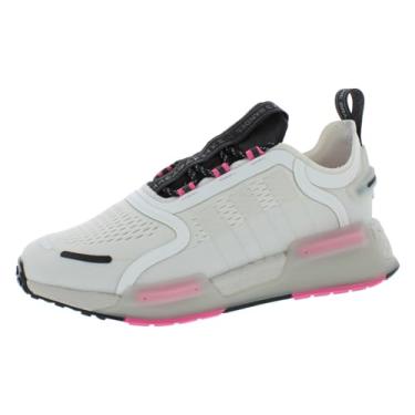 Imagem de adidas Tênis infantil NMD_V3, Branco/Preto/Rosa, 19