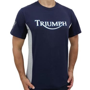 Imagem de Camiseta Triumph Azul Marinho -  276-Masculino