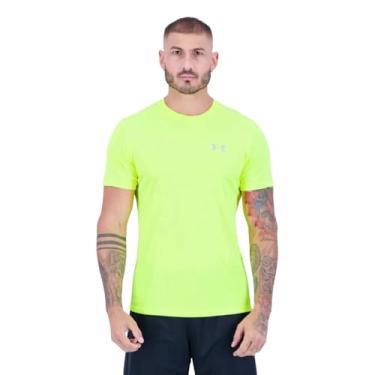 Imagem de Camiseta Under Armour Speed Stride Amarelo Fluorescente